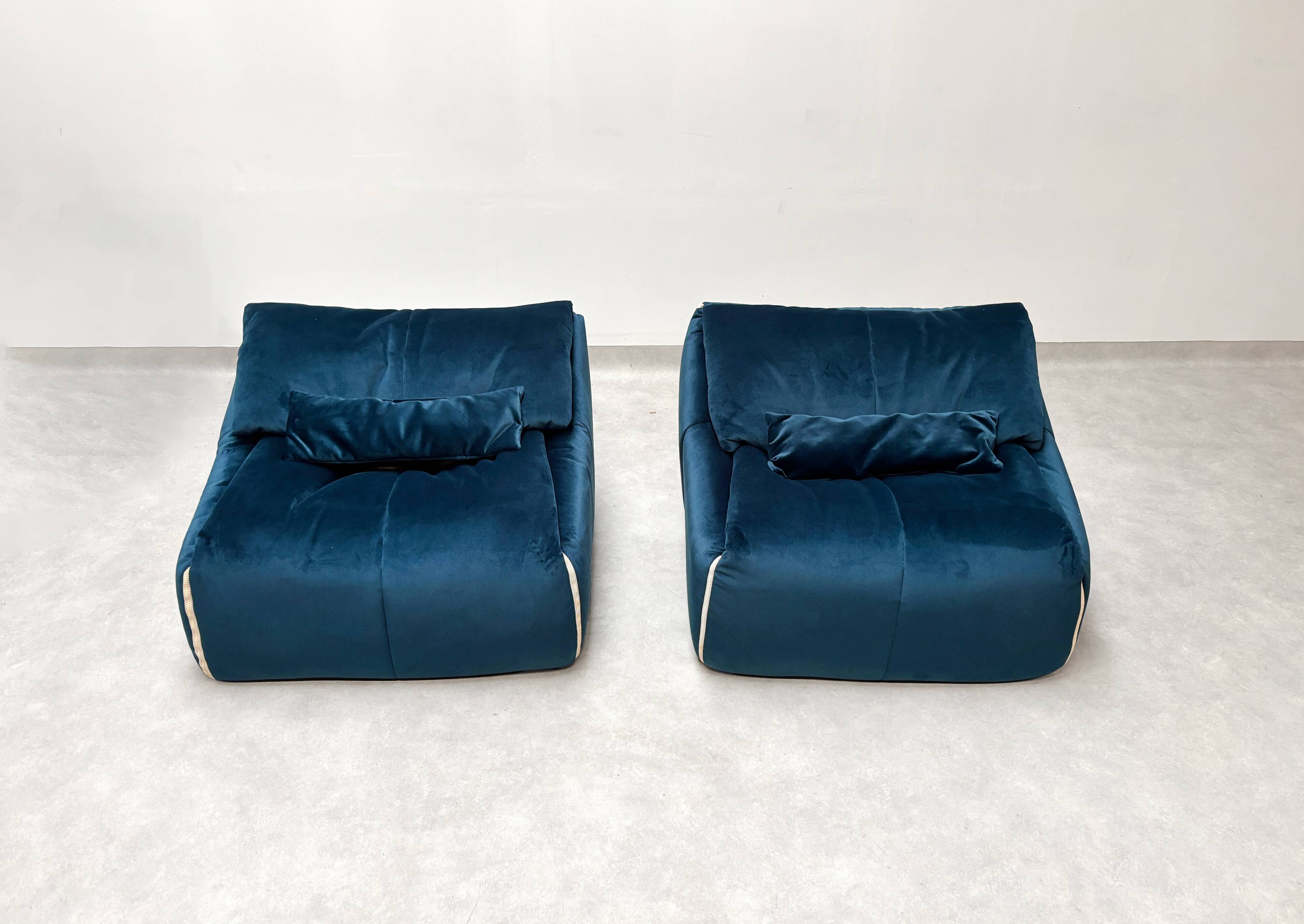 Plumy armchairs - Annie Hiéronimus for Cinna