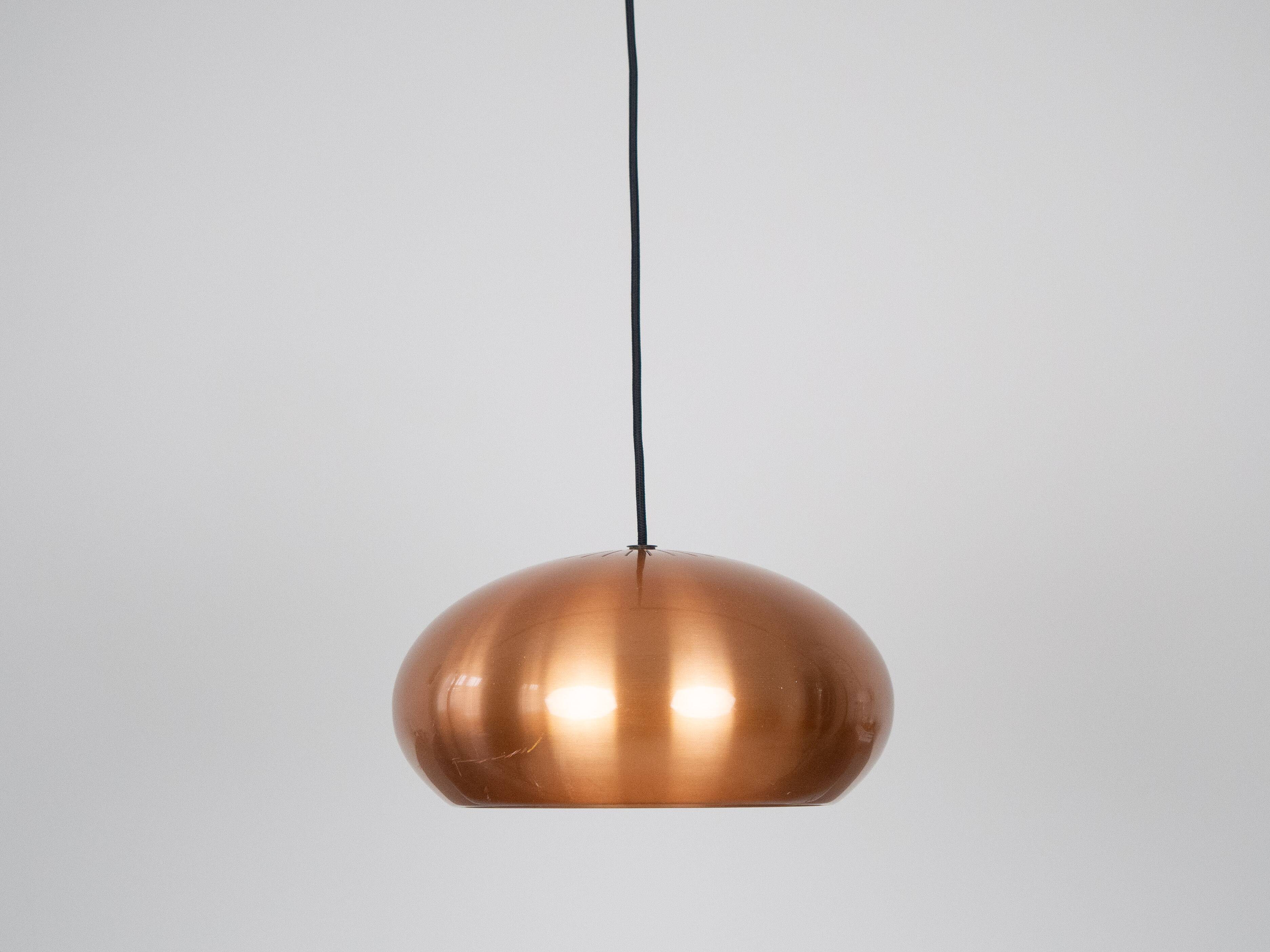 Danish vintage Medio pendant lamp by Jo Hammerborg, Fog og Morup, 1965