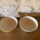 Antique faceted bowls