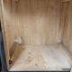 Art Decò bedside tables in walnut burl with pink glass top