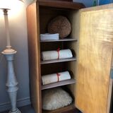 Art deco twin cabinets