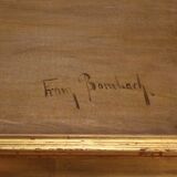 Great signed landscape, Franz Bombach (1857-1933)