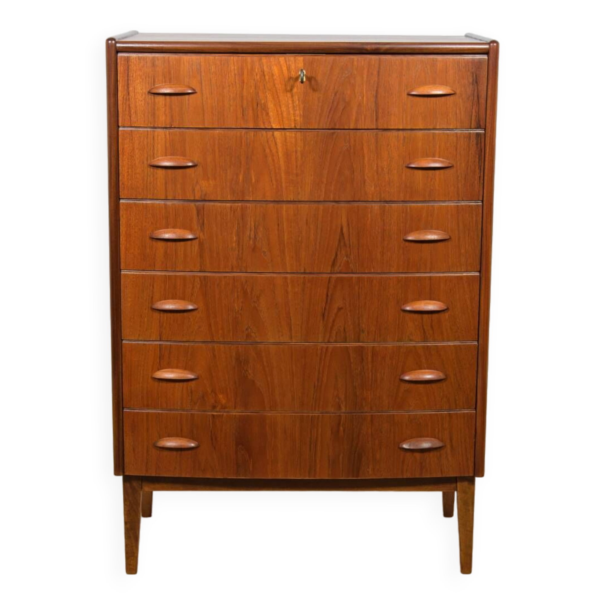 Mid-Century Teak Dresser, Denmark, 1960s