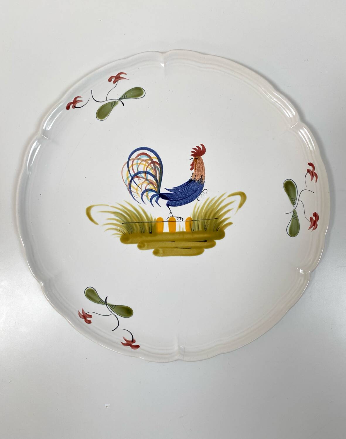 Large Breton pie dish - Pornic earthenware MBFA