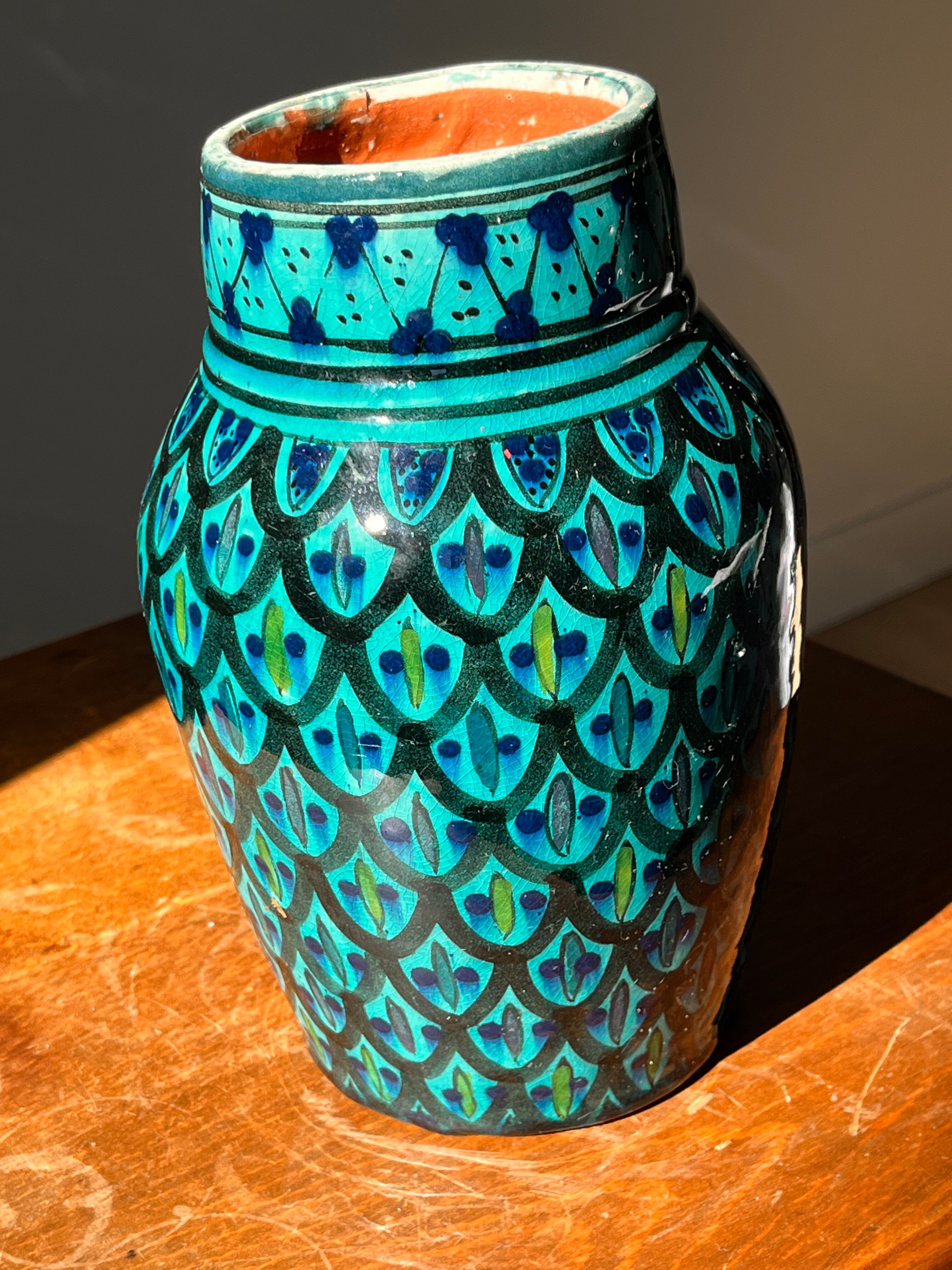 Oriental ceramic vase
