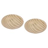 glass ceiling lights by Peill & Putzler, Germany, 1970s.