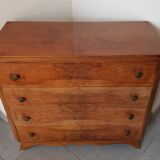 Walnut chest of drawers 1950