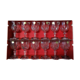 Crystal walking glasses of Arques