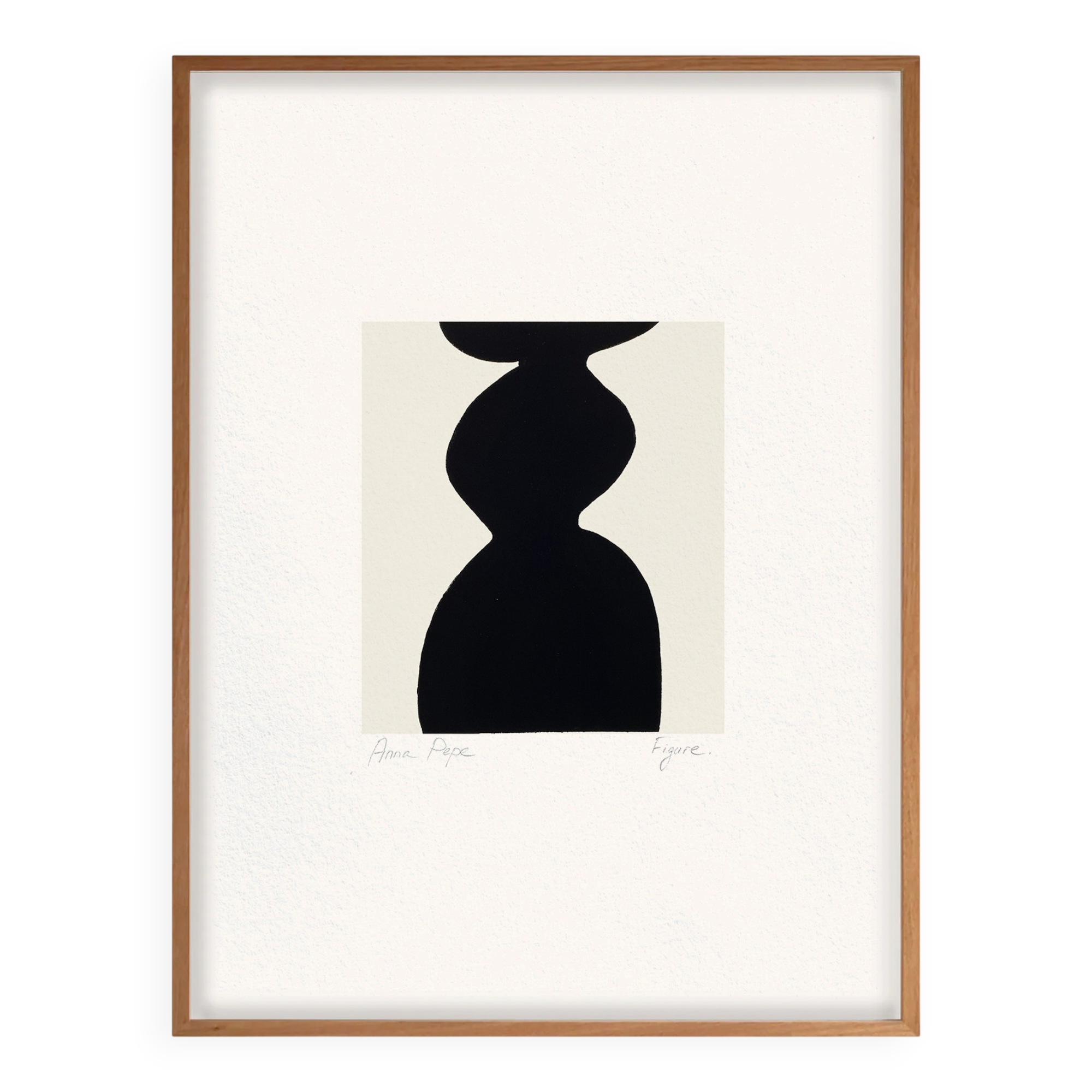 Original gouache painting "Figure 04"