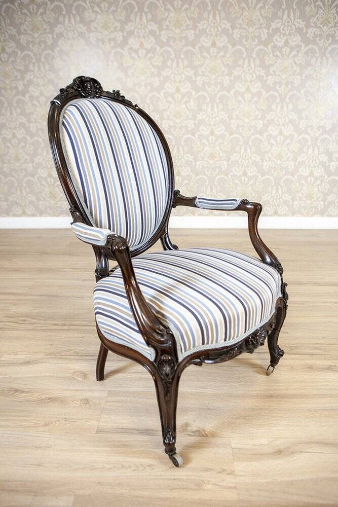 Antique Louis Philippe Style Chair in Mahogany