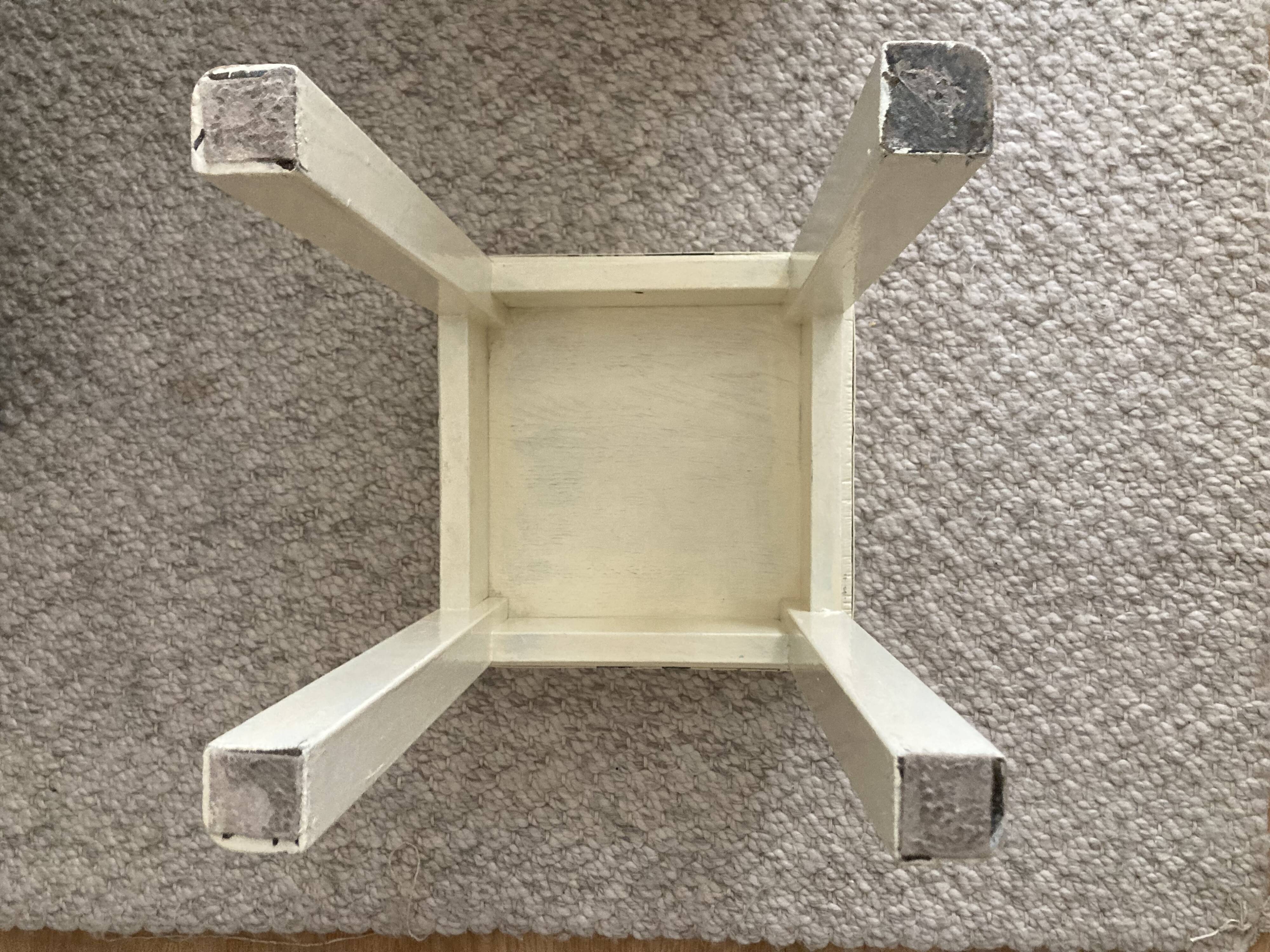 Vintage workshop stool