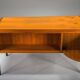 Scandinavian modern teak writing desk attributed to H. Brockmann Petersen for Poul M. Jessen, 1960s