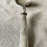 Grange louche en argent massif, époque XIXème