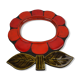 Mirror "flower" Espelt