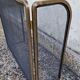 Pare feu contemporain en fonte