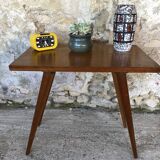 Vintage side table, compass feet 50/ 60s