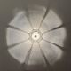 White Flush Light or Wall Lamp by Glashütte Limburg