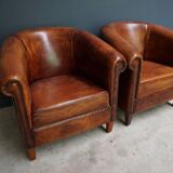 Pair of leather club