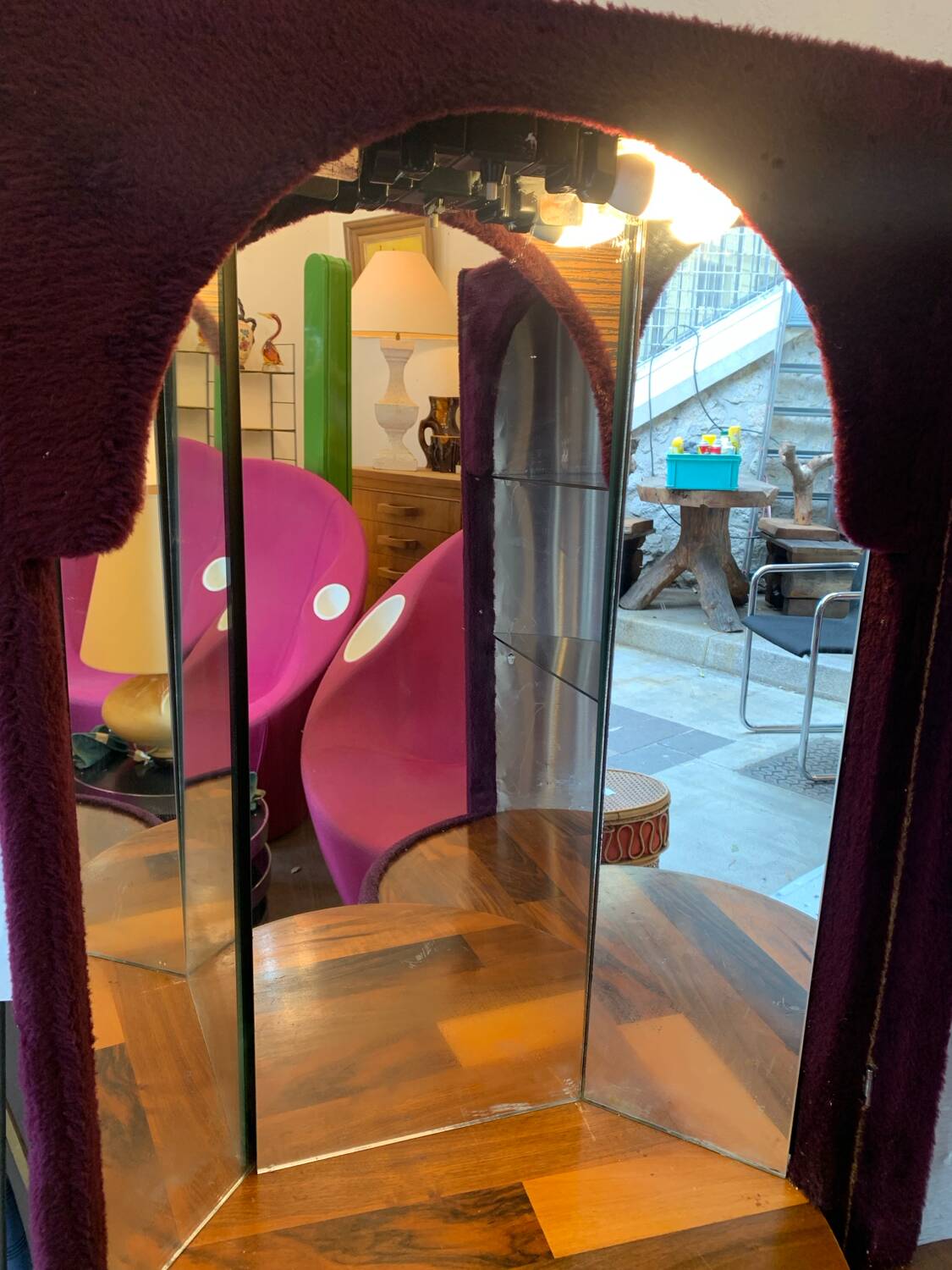 Poltrone Frau cylindrical dressing table