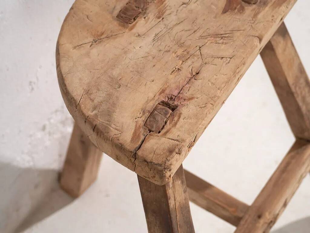 Ancient Asian stool (c.1900) #7