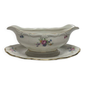 Art Deco gravy boat from Tielsch / Walbrzych, Poland, 1950s