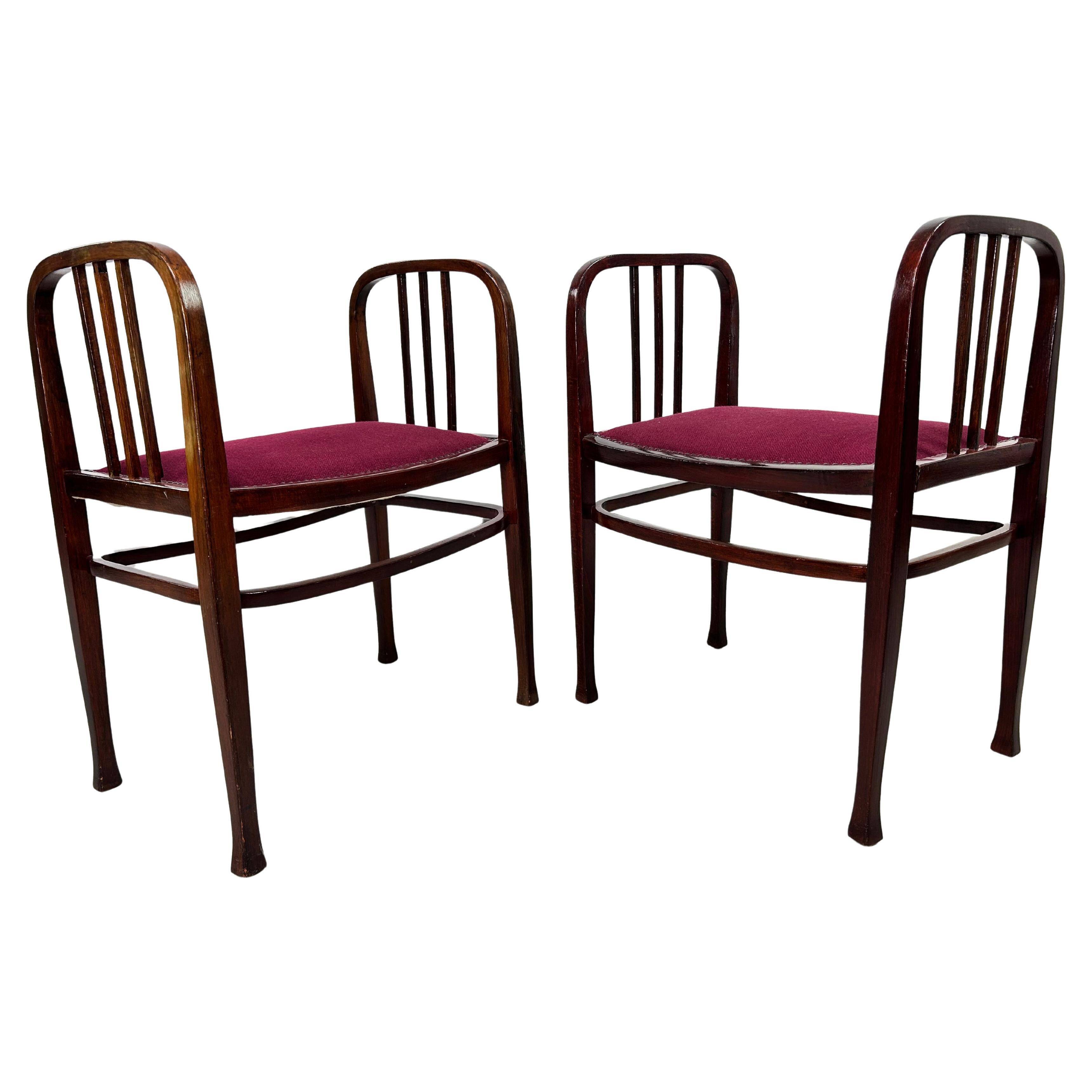 Vienna Secession Sofa No. 6611 by Otto Wagner