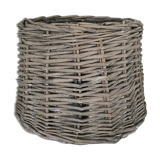 Natural wicker lampshade