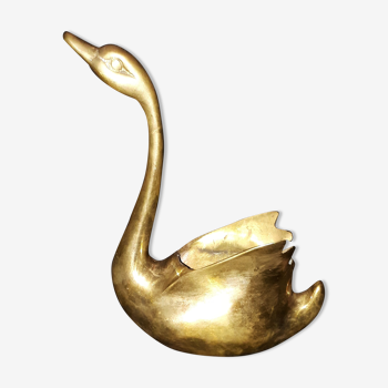 Cygne en bronze, vintage