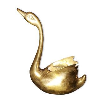 Cygne en bronze, vintage