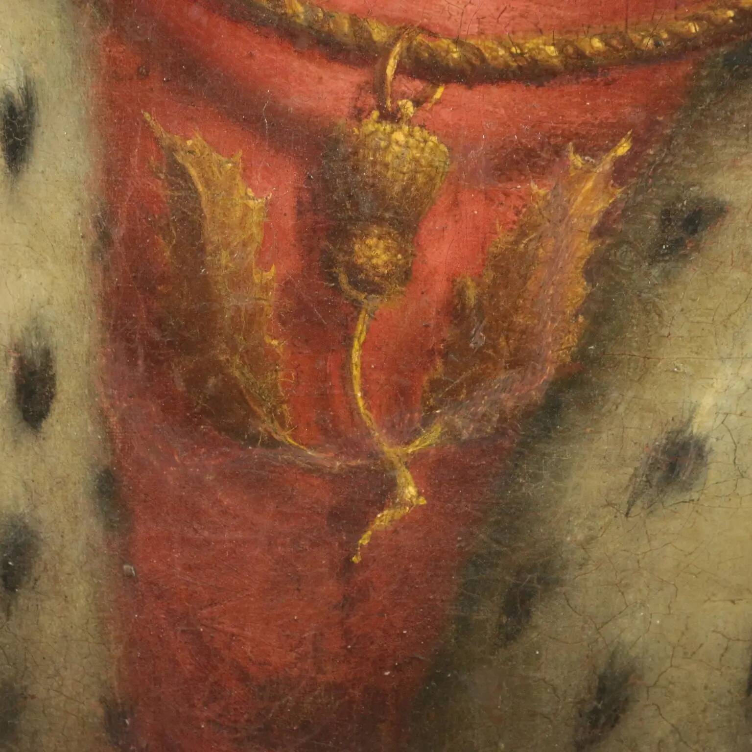 Portrait of a Scottish monarch, oil on canvas, 19th century.