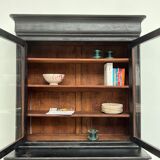 Sideboard - showcase 2 old body in blackened wood