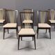 Mid century italian dining chairs, 1950s