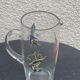 Vintage glass bird decanter, 1950/60