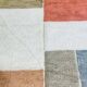 Handmade pure wool rug, traditional size 100 x 200 cm.