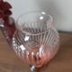 Murano pink gadrooned vase | Kristall Mary workshop - Italy |