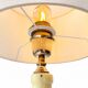 Lampe de table en marbre onyx vintage, années 1960-70