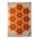 Grand tapis vintage original Flower power