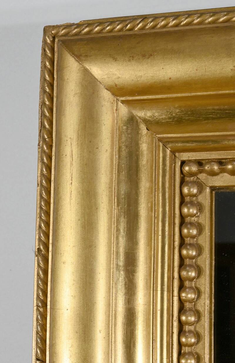Gilded Wood Fireplace Mirror – Mid-19th Century
