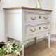 Commode dite sauteuse style Louis XVI