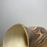 Ceramic vase in wood style by Grandjean Jourdan in Vallauris