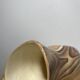 Ceramic vase in wood style by Grandjean Jourdan in Vallauris