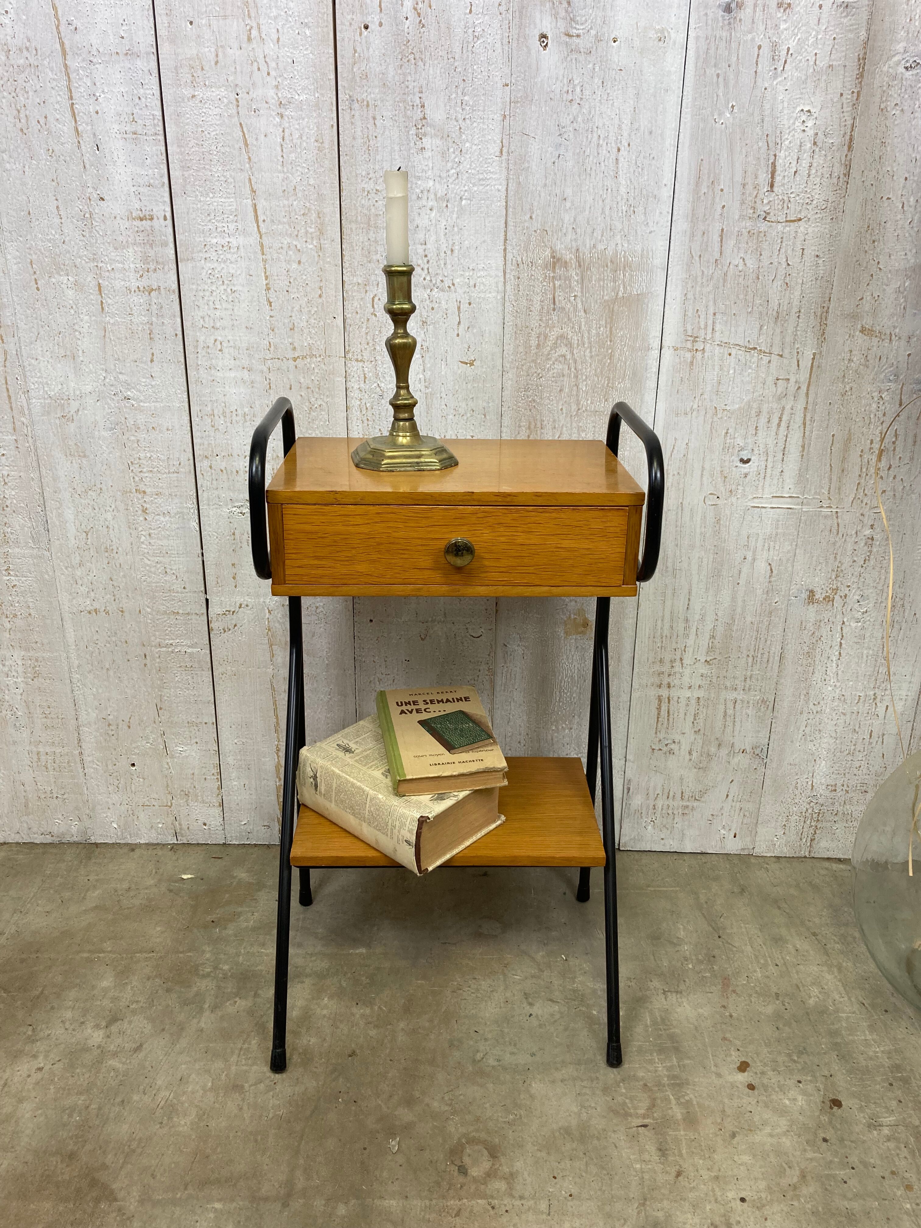 Vintage bedside table