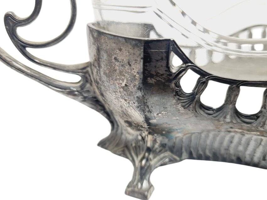 Art Nouveau jardinière from WMF, Germany, 1890s