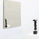 Michel Martens, Minimalist Glass Art Mirror 'Line'