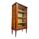 Louis XVI Marquetry Display Cabinet, 18th Century
