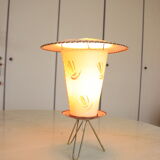 Atypical tripod table lamp 50s