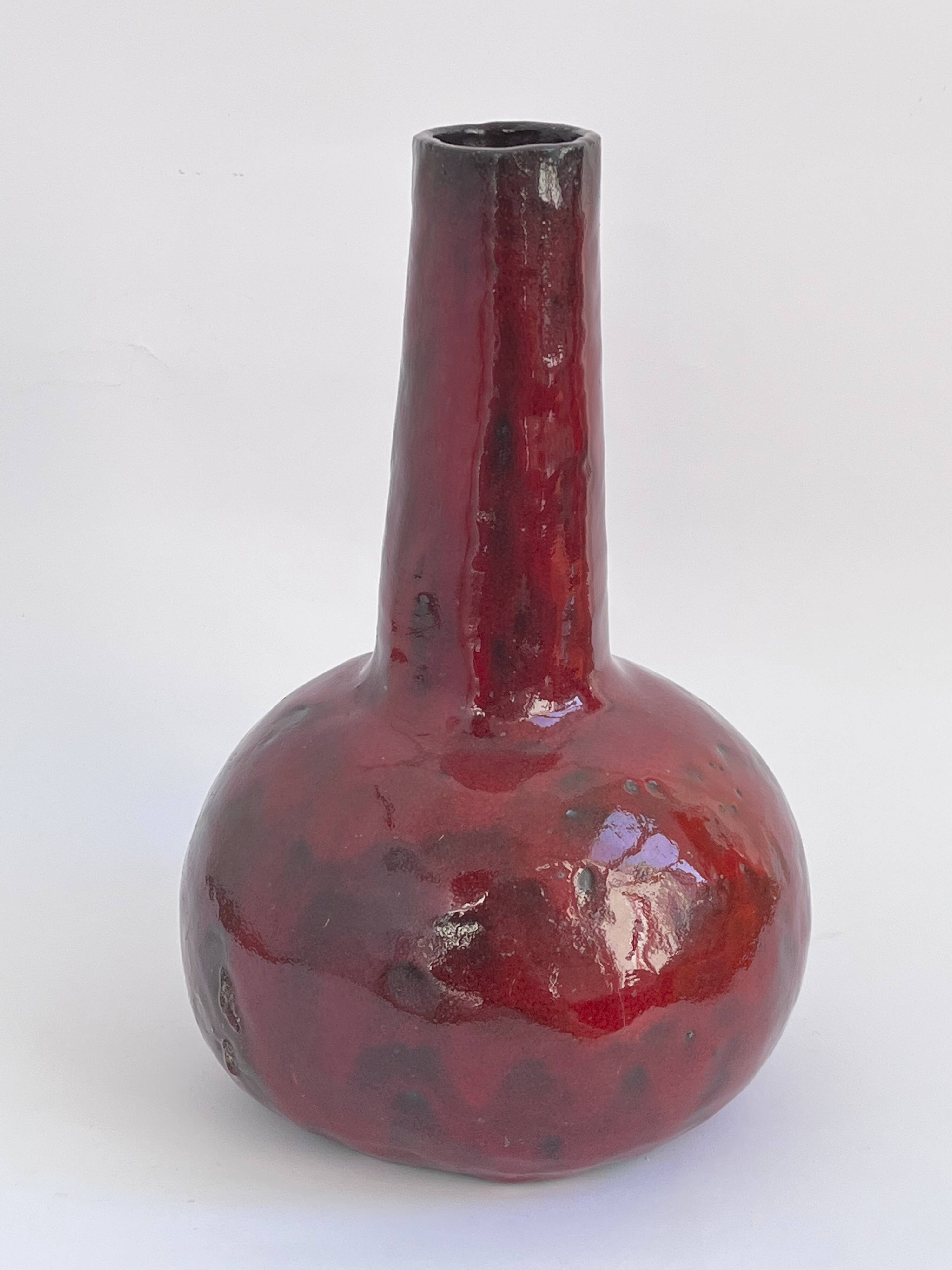 Vase Ceramique France vers 1960