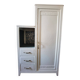 Art Deco asymmetrical wardrobe
