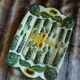 Old Vallauris slipware plate