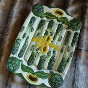 Old Vallauris slipware plate